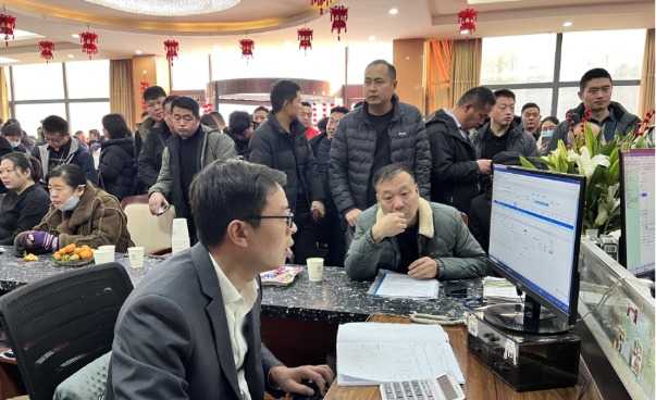 河南矿山年会数钱大赛