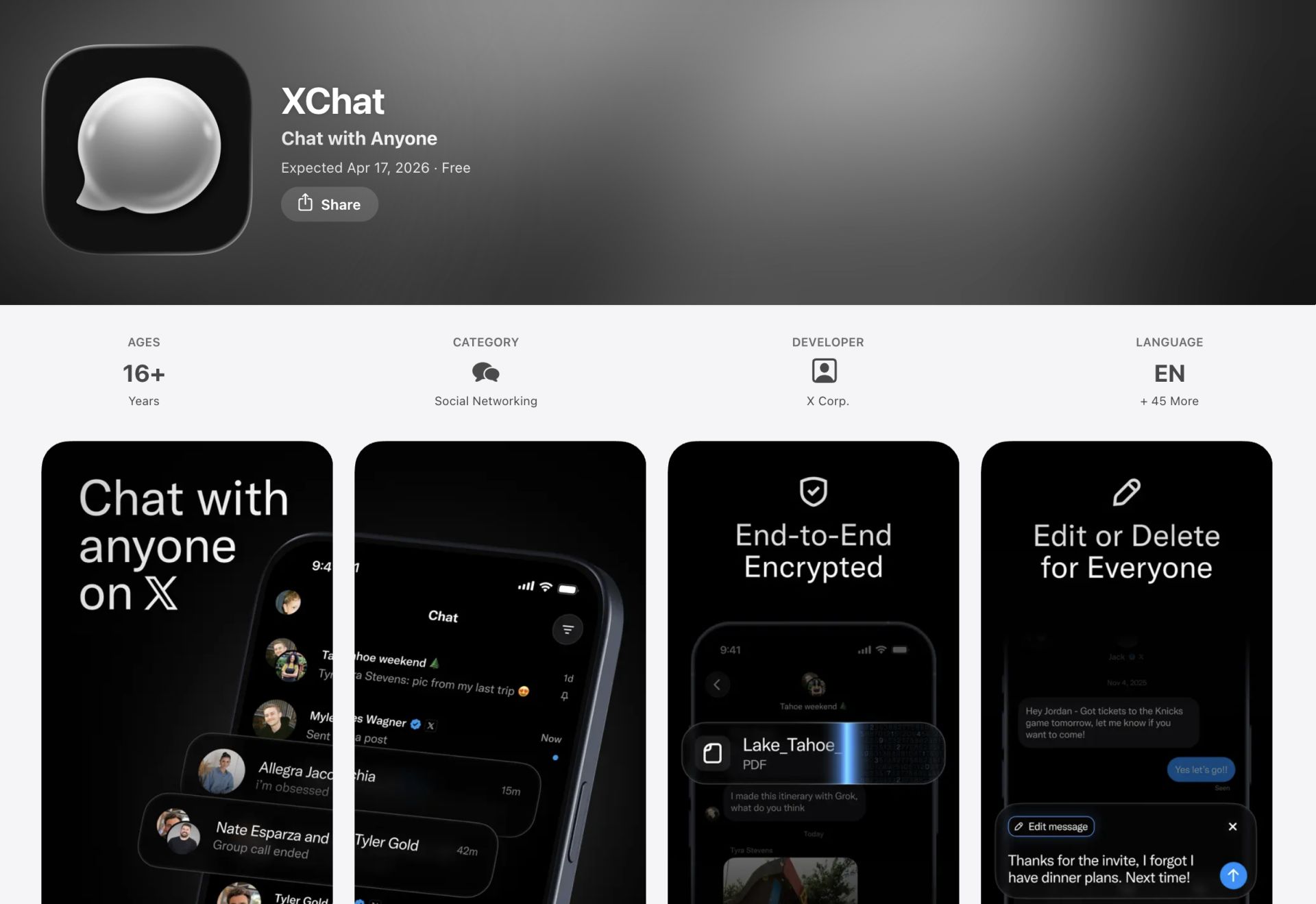 “马斯克版微信”XChat将于4月17日上线，但高调宣传的“完全隐私”仍存诸多漏洞