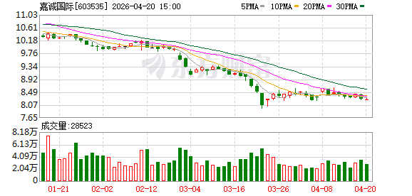 嘉诚国际：关于不向下修正“嘉诚转债”转股价格的公告