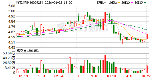 苏能股份去年归母净利大降84%，存续债5亿元|债市财报观察